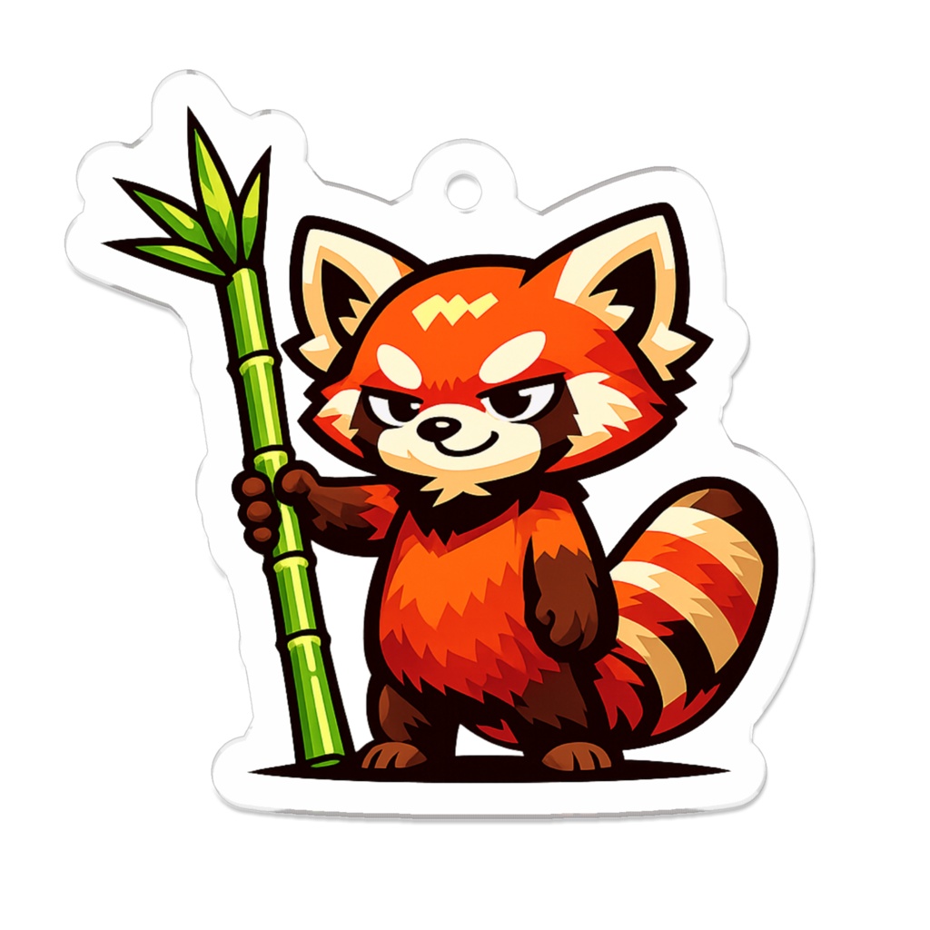 仕事は後回し、昼メシ即決なレッサーパンダ|モフリン