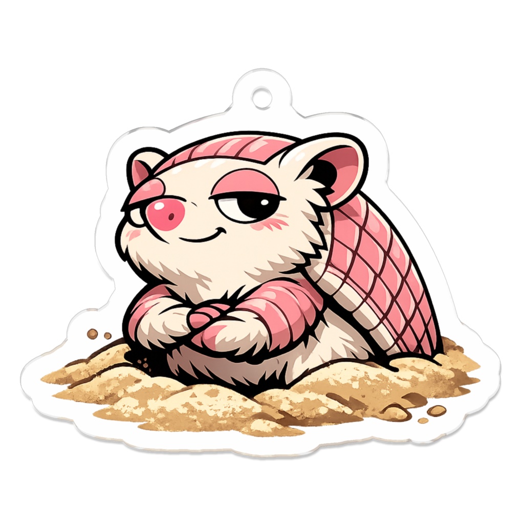 体は小さいが態度は最大なピンクフェアリーアルマジロ|チャミュフ