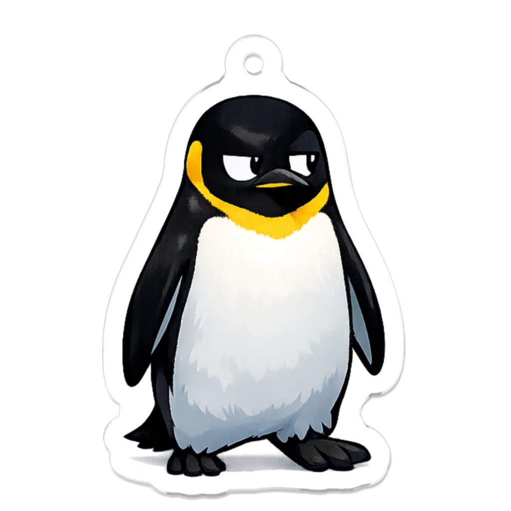 玄関前だけ戻るコウテイペンギン｜ペンペ