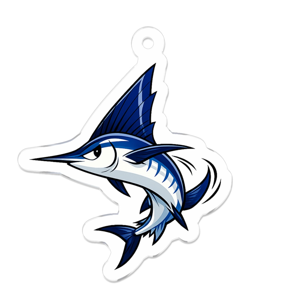 寸止めで進路を変えるバショウカジキ|ギリオ