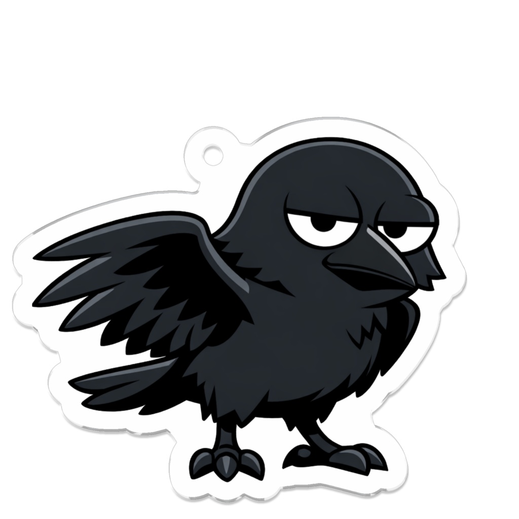 動く前で止まるだけなワタリガラス|ガラト