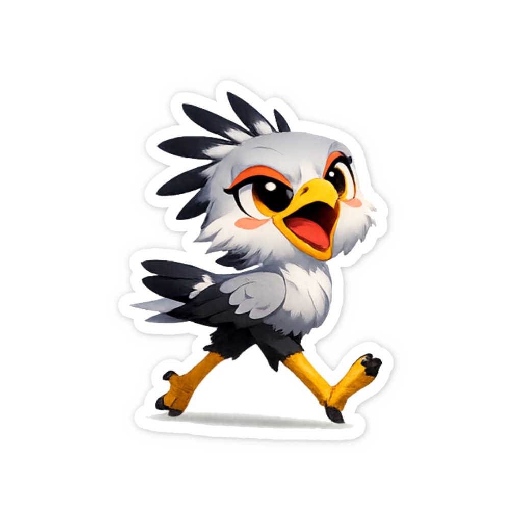 出だしだけ勢いがいいヘビクイワシ|サギオ