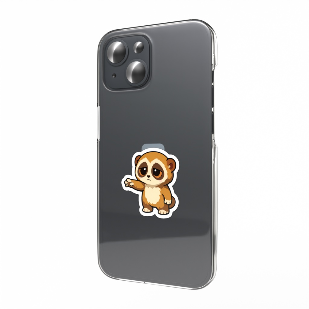 届くのに手が止まるスローロリス｜トマリス