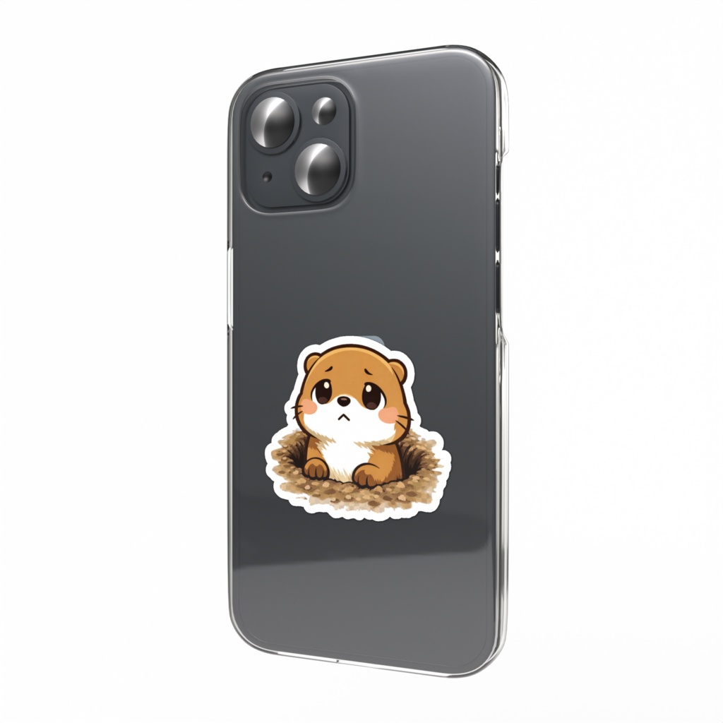 一歩出ただけで満足するオグロプレーリードッグ|チョコリス