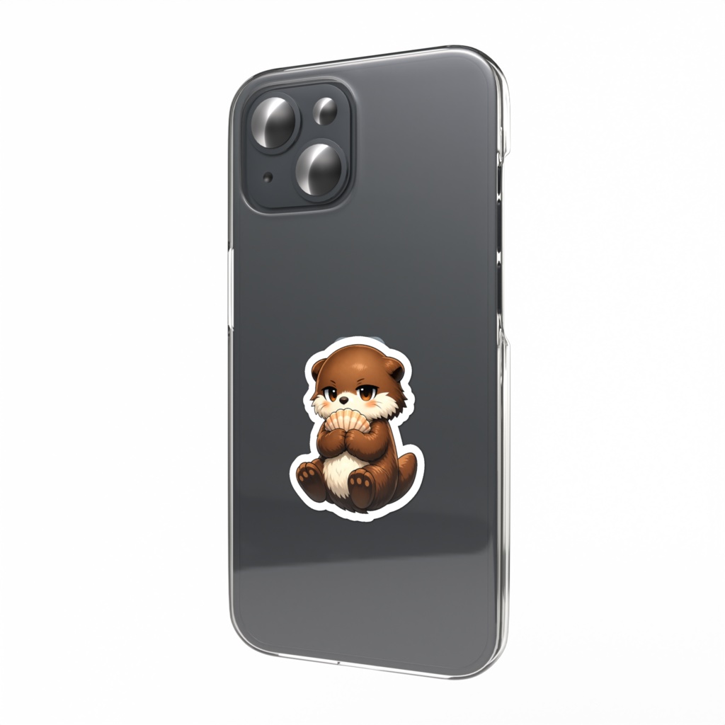 手放せなくて出遅れたラッコ｜カカエルン