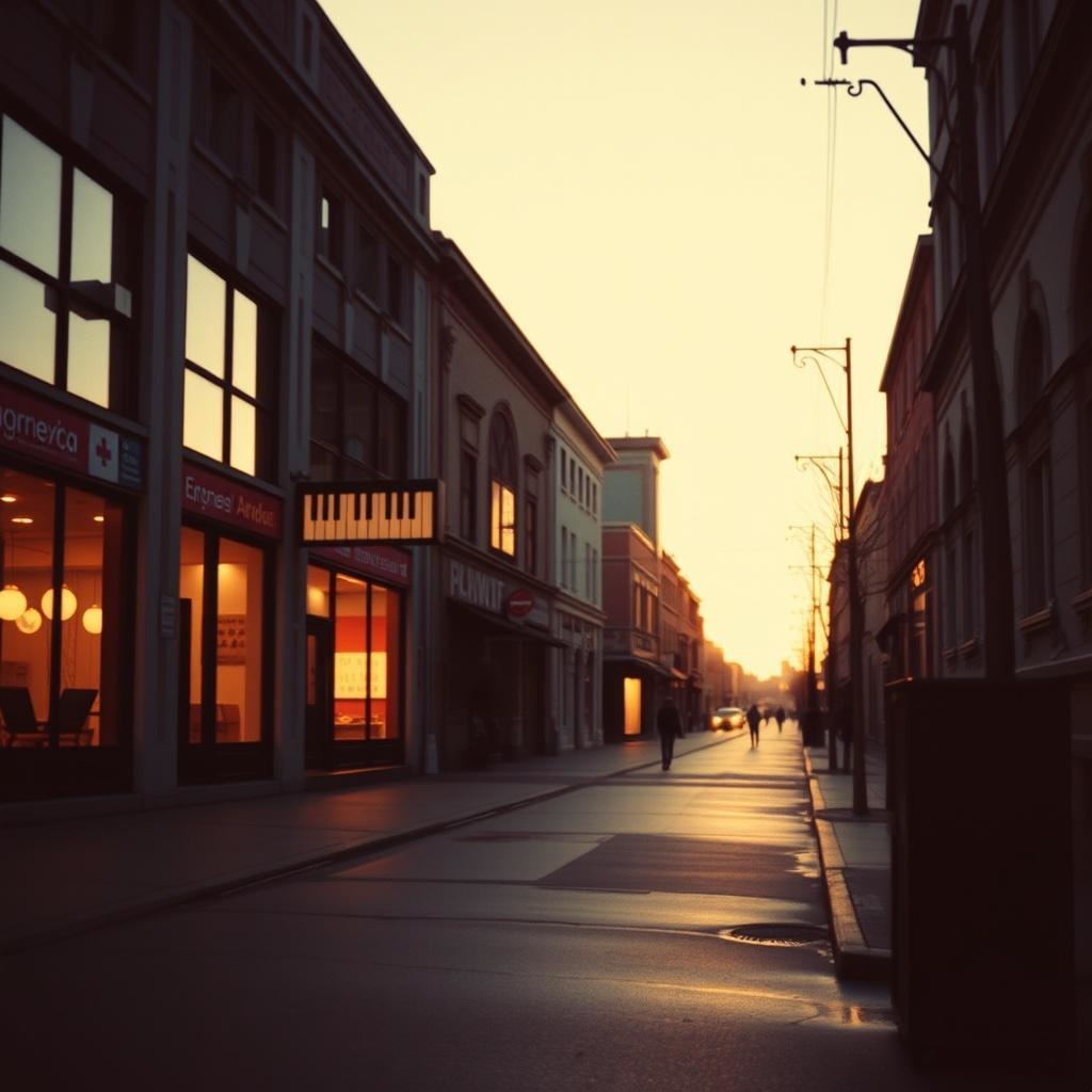 Memory Cinematic - Fading Evening Path