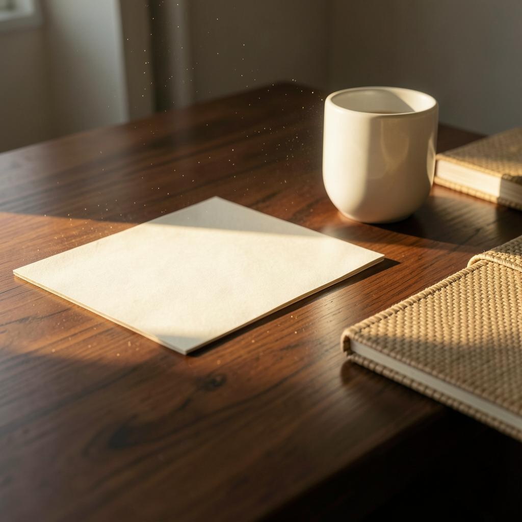 Quiet Series – Light Across The Desk