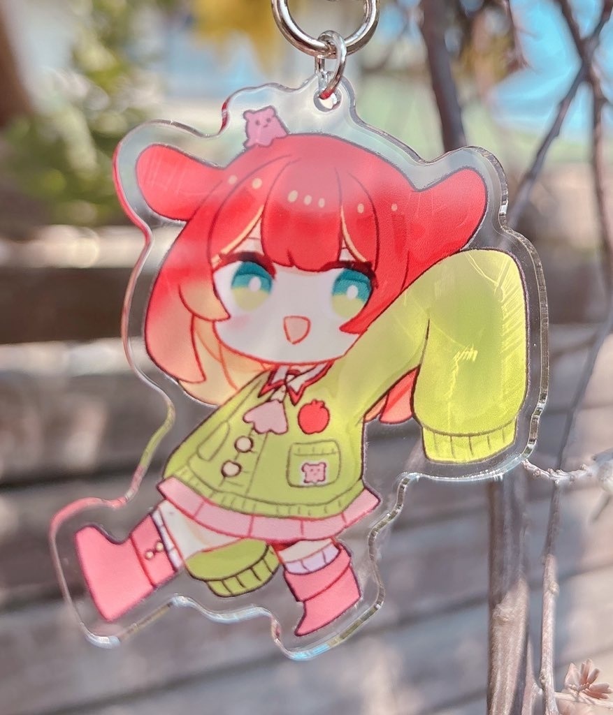 【非公式】クララちゃんの両面アクリルキーホルダー