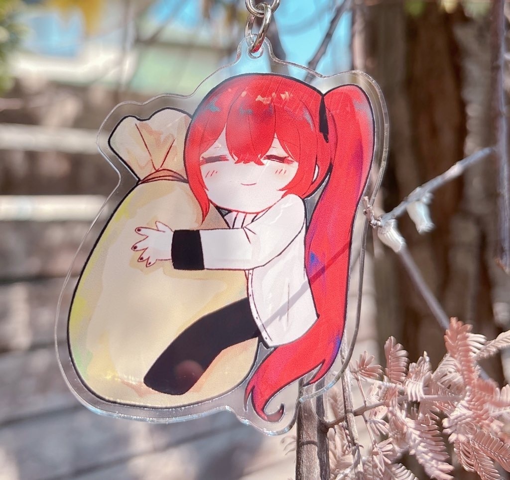 ちびてま砂袋アクキー