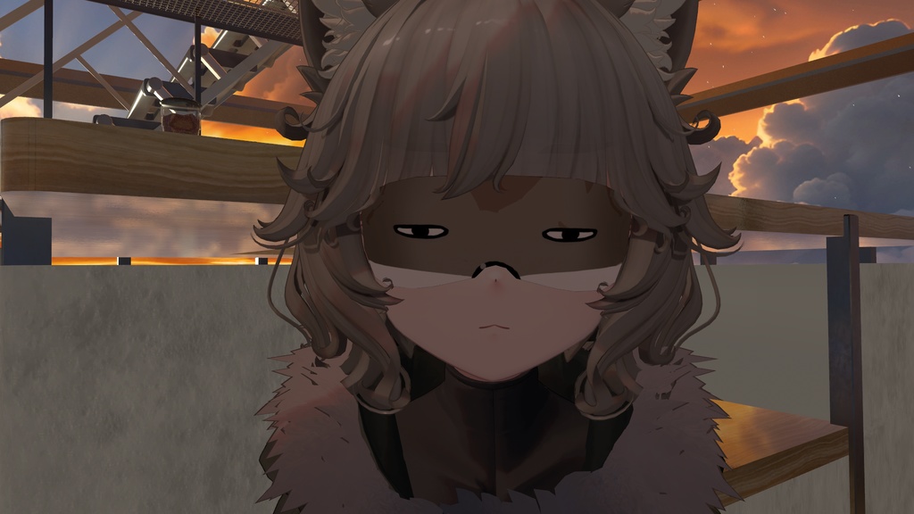 【Nemo専用】Tibetan sand fox Eye Mask