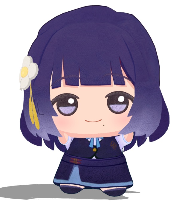 学マスMMDぬいセット　(こと・てま・さき・広・美鈴)