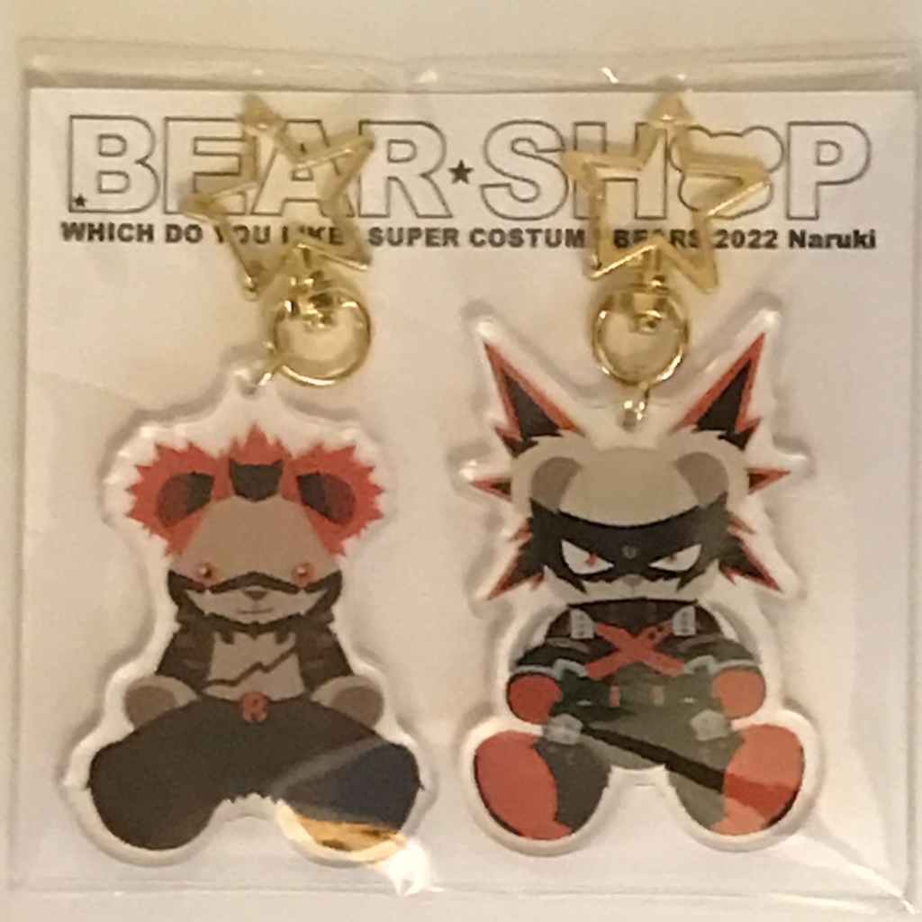 ヒロス切爆クマちゃんアクキー