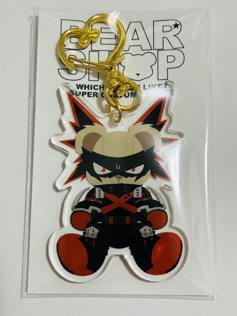 ヒロアカコスチュームクマちゃんアクキー