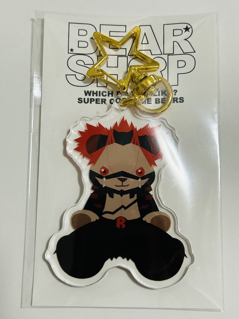 ヒロアカコスチュームクマちゃんアクキー