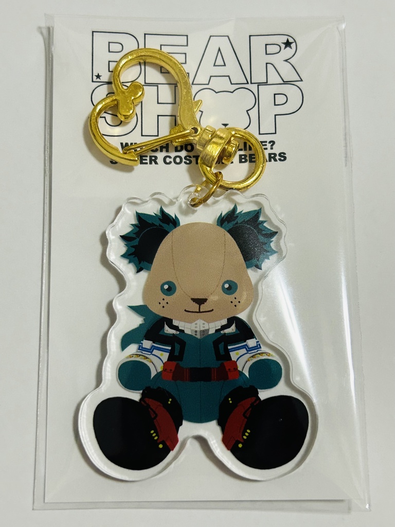 ヒロアカコスチュームクマちゃんアクキー