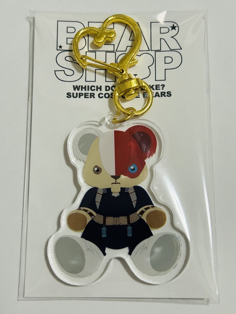 ヒロアカコスチュームクマちゃんアクキー