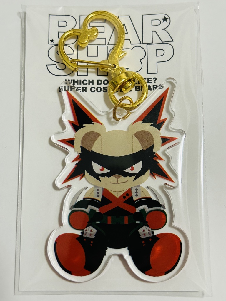 ヒロアカコスチュームクマちゃんアクキー