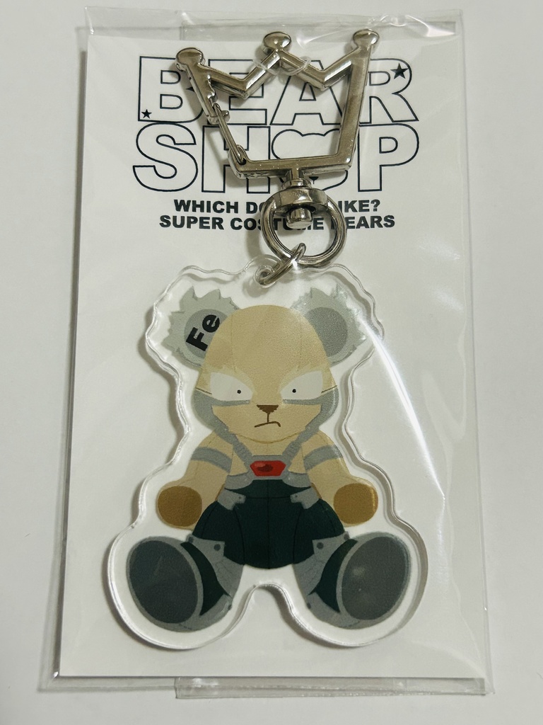 ヒロアカコスチュームクマちゃんアクキー