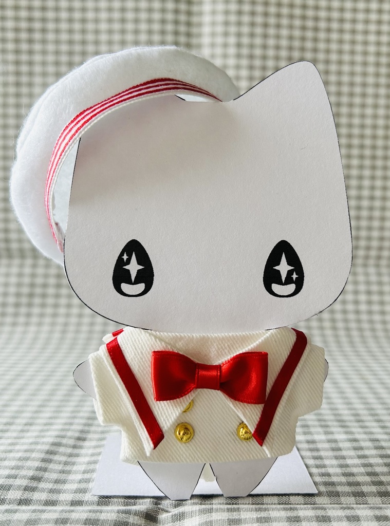 セーラー服とフェルトベレー帽セット