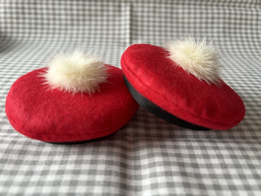 フェルトベレー帽/モダンカラー