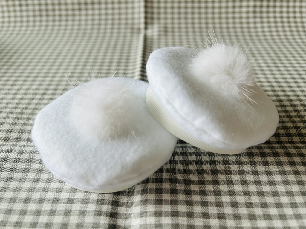 マカロンカラーフェルトベレー帽