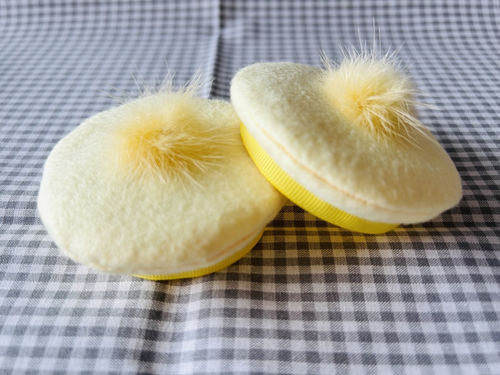 マカロンカラーフェルトベレー帽