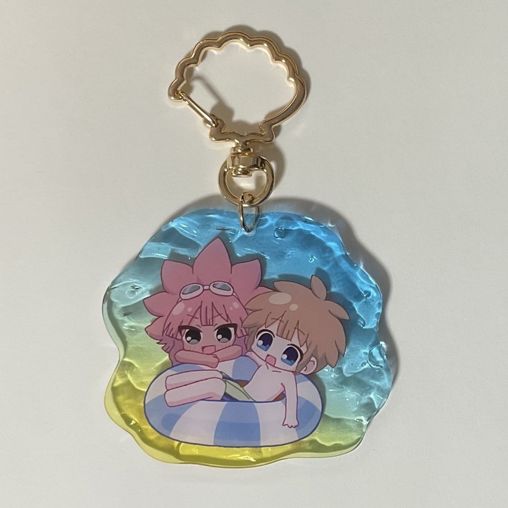 なみなみアクリルキーホルダー