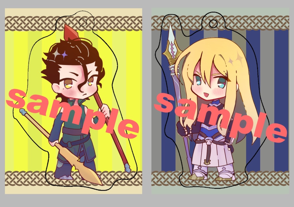 アクリルキーホルダー(フィン,ディルムッド バラ売り)