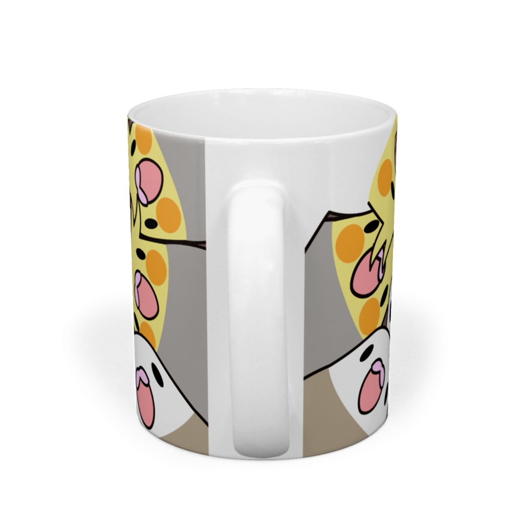 みっちりむっちり過密オカメインコさんマグ【まめるりはことり】