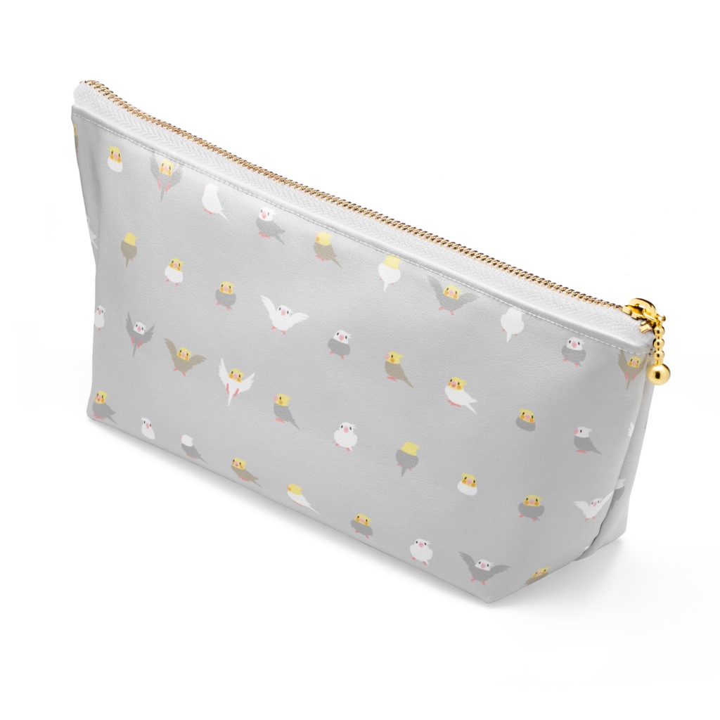 ちみまめオカメインコちゃんポーチ【まめるりはことり】