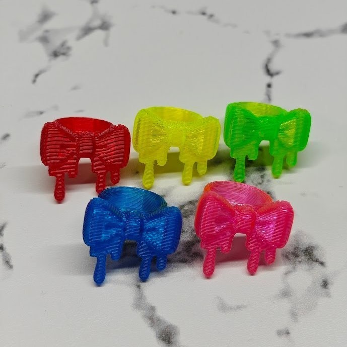 微睡むリボンミニリング