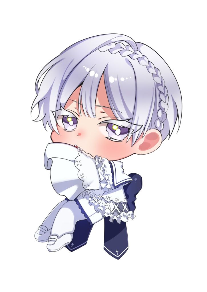 アクリルヘアクリップ
