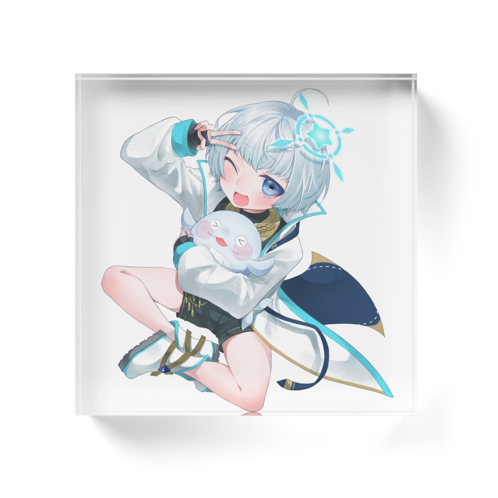 2周年記念アクリルブロック