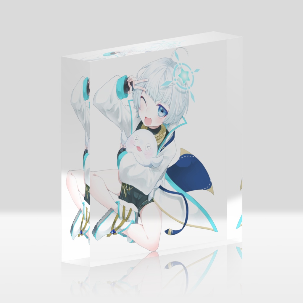 2周年記念アクリルブロック