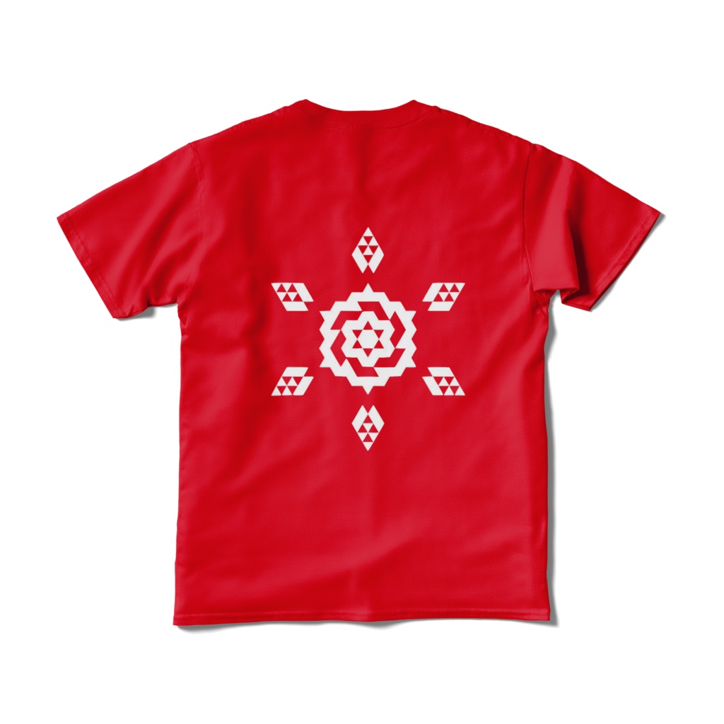 NECOLIONのバラのTシャツ