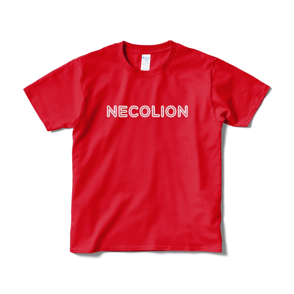 NECOLIONのバラのTシャツ