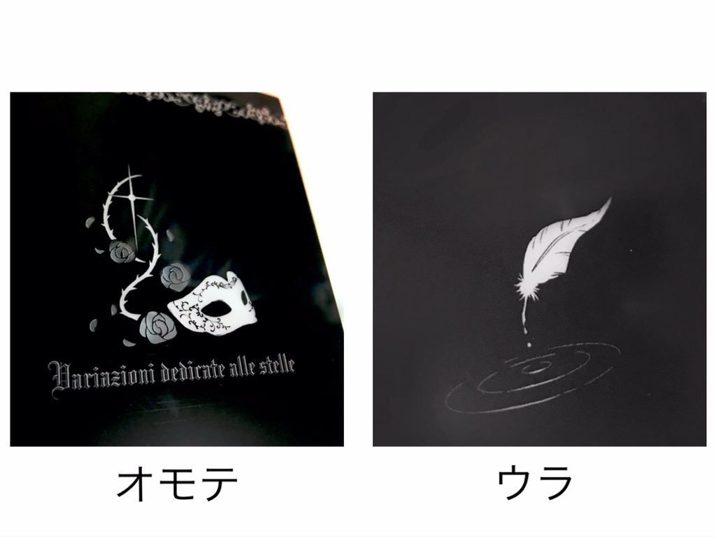 【オペラ座のAKUMAモチーフ】チケットホルダー