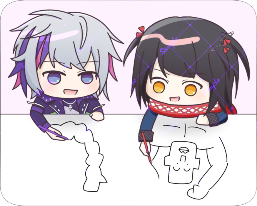 ふわしろまっちょマグネット