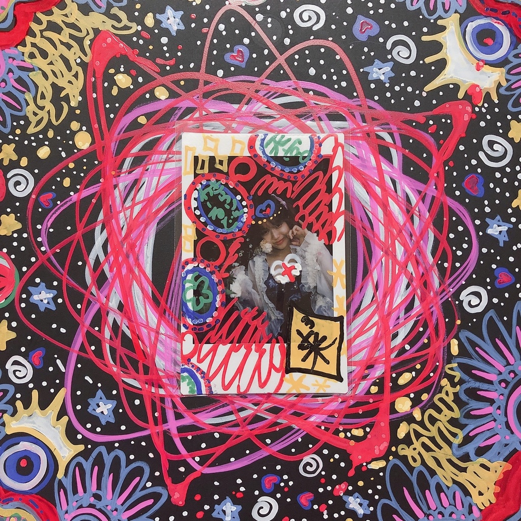 【展示】お絵描きチェキぼんぼり