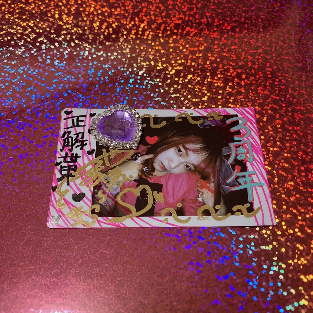 3周年記念チェキ『音O』