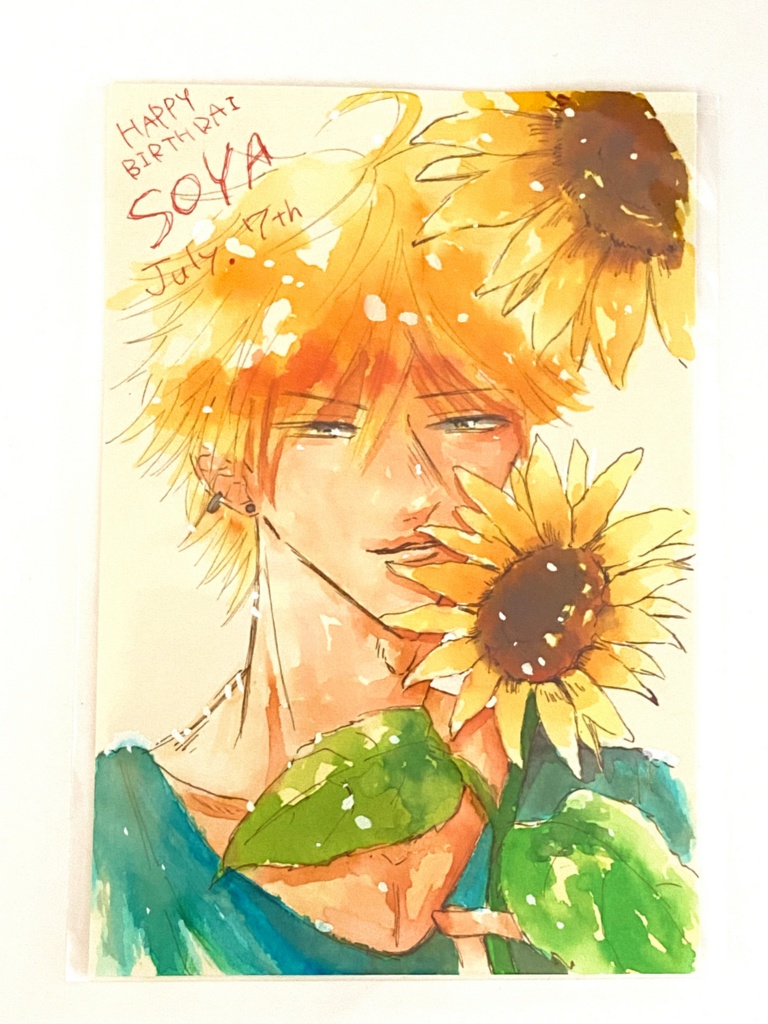 【ドローイング原画】奏陽バースデー