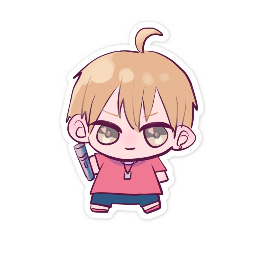 ステッカー【ADDICTED RED】