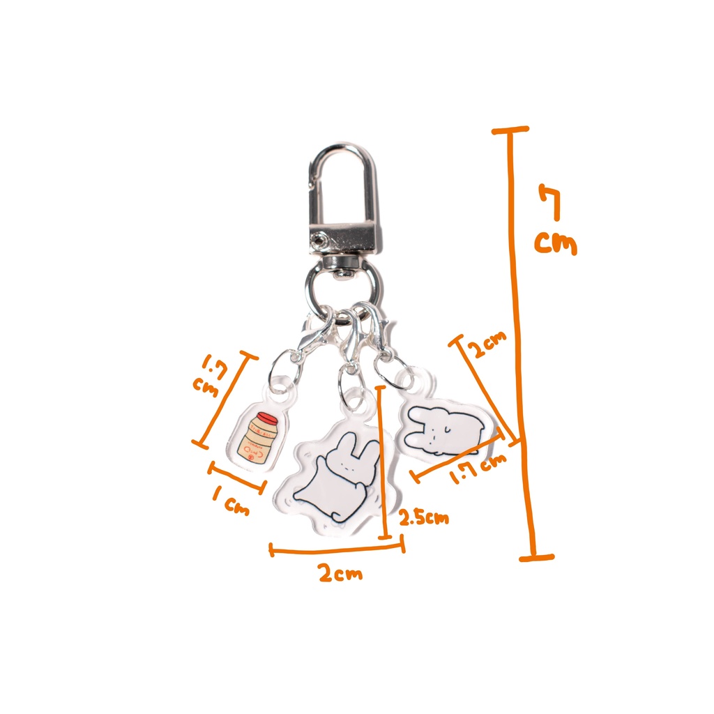 【アクリルキーホルダー】おつかれさまセット