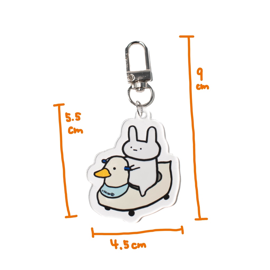 【アクリルキーホルダー】おまる