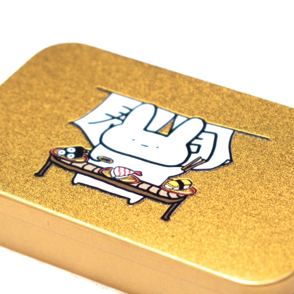 【しーる付 ちいさな缶】ひとり用 回転寿司