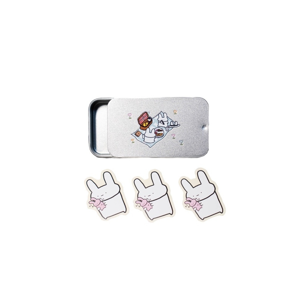 【しーる付 ちいさな缶】ぴくにっく