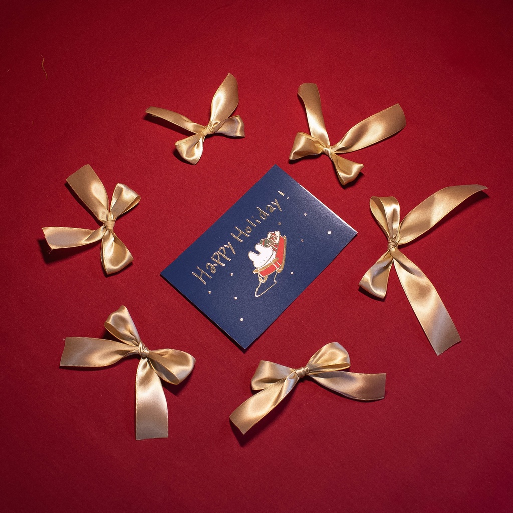 【箔押しポストカード】Holiday!