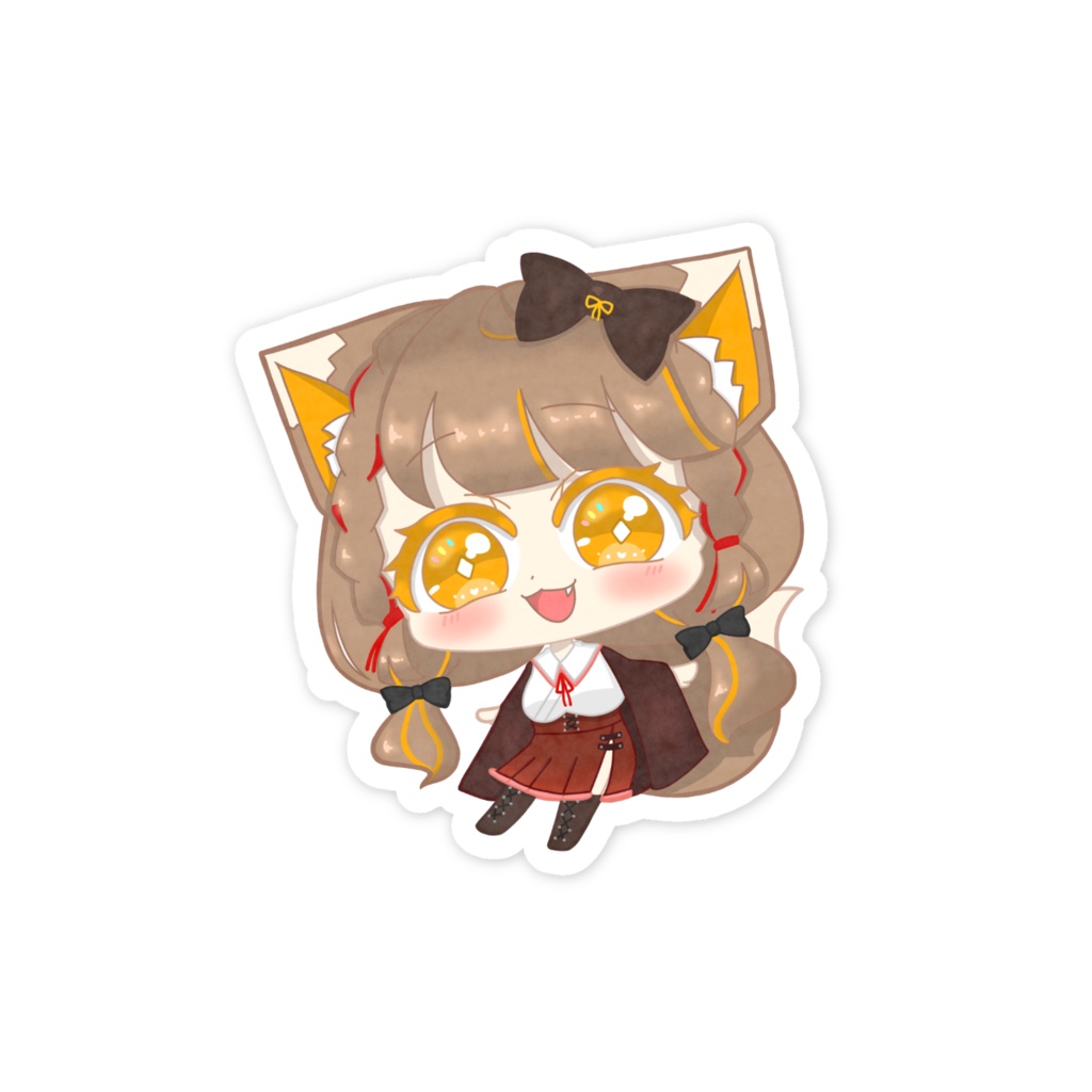 🌙公式🍊癒月ゆずステッカー