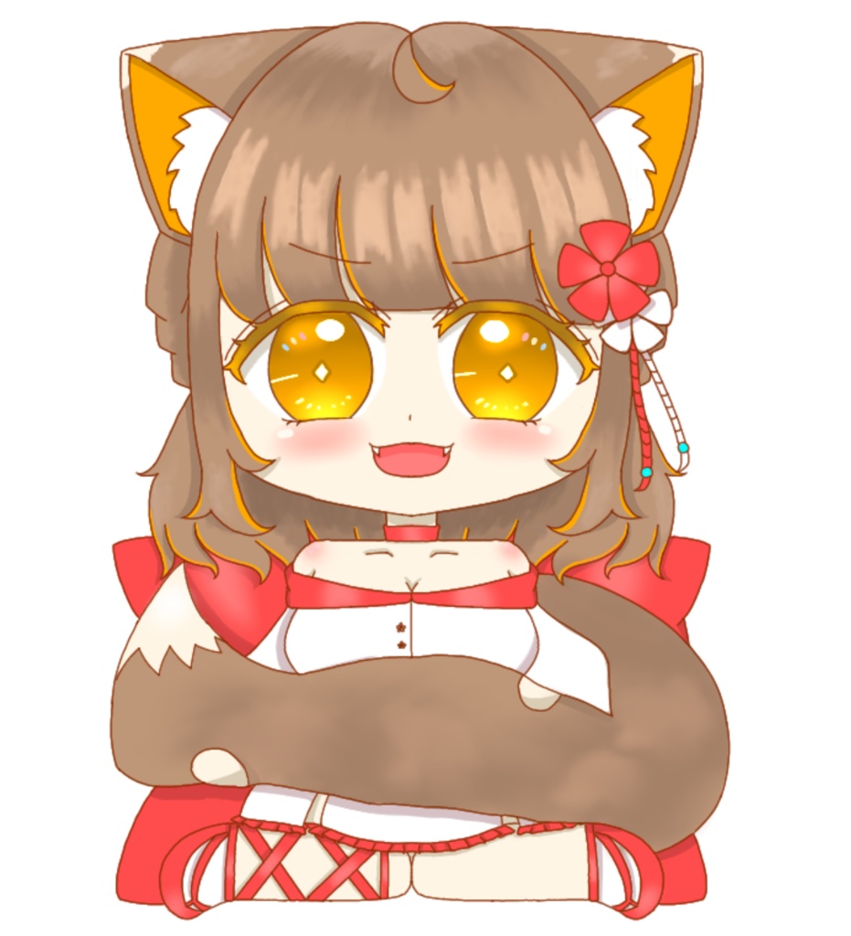 🌙公式🍊癒月ゆずステッカー