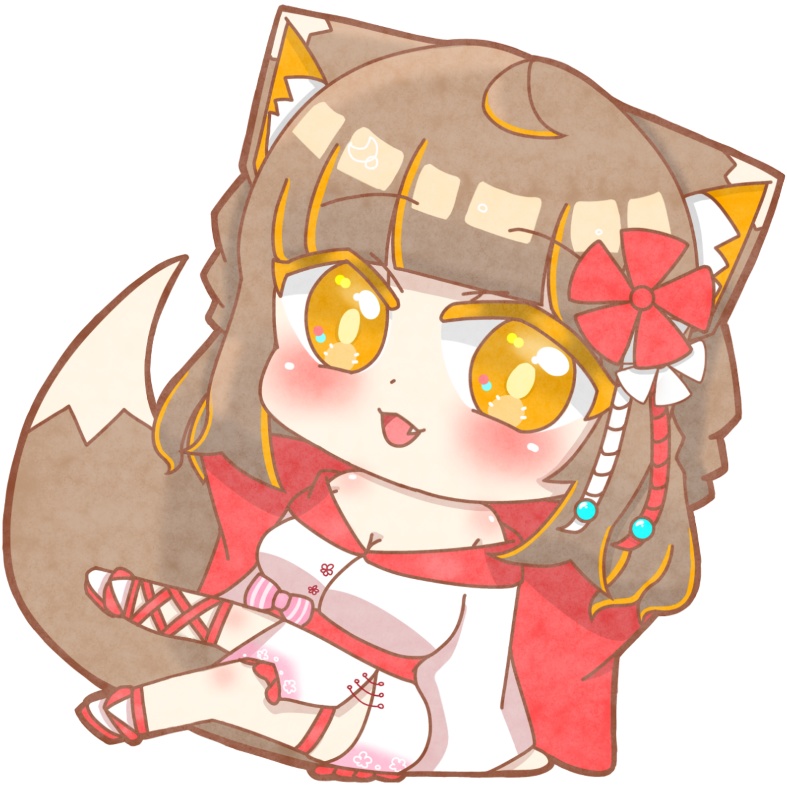 🌙公式🍊癒月ゆずステッカー